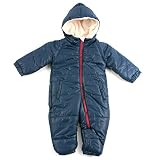 (ファンファン) FUN fun カバーオール ロンパース ジャンプスーツ ベビー キッズ ネイビー 男女共用 80cm