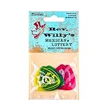 Jim Dunlop ジム ダンロップ ビリー・ギボンズ カスタムピック Rev.Willy’s MEXICAN LOTTERY Brand Guitar Picks RWP01XH 6枚入りプレイヤーズパック【国内正規品】