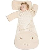 OuYun SLEEPWEAR ユニセックス・ベビー US サイズ: M カラー: ベージュ