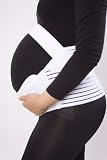 Fleetmedica Pregnancy Maternity Pregnancy Back & Bump Support Belt White Colour Size S, M, L , XL Or