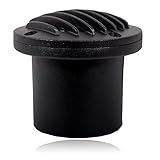 Maxxima MR16 12V In Ground Round Garden Fixture with Grill In Black [並行輸入品]