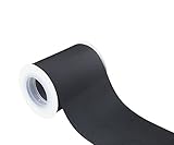 【IDECORRIBBONS】幅75mm グログランリボン 長さ4.5m #030ブラック