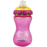 Nuby ヌービー モンスター/フラワー ジュースカップ 330ml 【26220】 (フラワー)