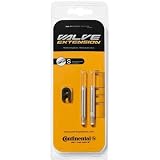 Continental Conti Valve Extender (Pack of 2), Silver, 30mm Size: 30mm Color: Silver, Model: 140030, 