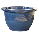 信楽焼 大型生子輪型 18号 ／植木鉢