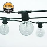 G40 OUTDOOR STRING LIGHTS COMMERCIAL GRADE (25FT) [並行輸入品]