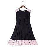 SAM&co (サムアンドコー) 授乳服 ワンピース ストレッチ エレガント ウエストシェープ 細見え (M)