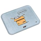 スタジオトロッコ ネコダラ トレイ サイズM角 (箱にはもれなく入っている) トレー お盆 ねこ ネコ 猫 ねこだらけ ねこまみれ 食洗機対応 電子レンジ対応 四角 長方形 ランチョンマット 日本製