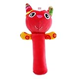 IPOTCH ぬいぐるみ　動物形のおもちゃ　持ちやすい　かわいい　柔らかい　全４種類　 - キツネ