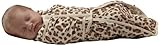 Fisher-Price Swaddlecinch Blanket with Beanie, Small Leopard by Crown Crafts Inc [並行輸入品]