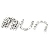ベンドU-ボルトファスナークリニークラウンド18ミリメートルのパイプ径M8スレッド