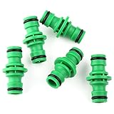 2ways quick coupling ホースニップル　コネクター接続用 　コネクターとコネクターを繋ぎる　内径10mm　5個セット