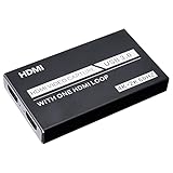 C.AMOUR キャプチャーボード 4K HDMI パススルー機能 画面共有 1080P 30Hz ビデオゲーム キャプチャー ライブ配信、ビデオ録画 Switch対応 PS5/PS4 Xbox Wii Uに対応 Mac/Windows/Linux/Androidに適用 OBS Potplayer YouTube Niconico Twitch