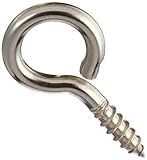 Stanley National Hardware 2016BC #8, 1-5/8' Large Screw Eye in Stainless Steel [並行輸入品]
