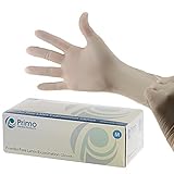 Primo Dental Products LGPFL Powder Free Latex Exam Gloves Large (Pack of 100) [並行輸入品]