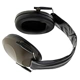 P Prettyia 全２色　狩り　射撃　耳カバー　イヤーマフ　耳あて　騒音低減　聴覚保護　調節可能　折りたたみ式　 - 緑