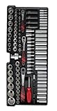 a-KOGU POWER BUILT(パワービルド)111pcsコンパクトヘッドラチェット&ソケットセット PBKBT2140