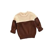 Pojour ベビー服 子供服 男の子ニットセーター 冬 防寒 かわいいファッションセーター おしゃれ 暖かい 厚手 綿 ベビールームウェア キッズ 子供 トップス
