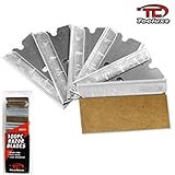 300 Tooluxe Straight Edge Razor Blades Scraper Knife [並行輸入品]