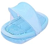 Sugeryy ベビー用蚊帳ベッド 赤ちゃん蚊帳 折り畳み 底付き ムカデや蚊 対策