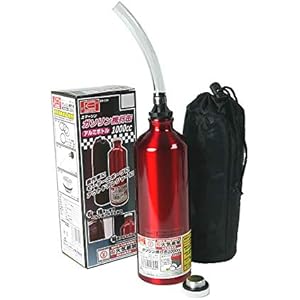 エマーソン ガソリン携行缶 1000cc EM-134 アルミボトル 超軽量150g 収納袋付き [消防法適合品 UN] 鋼板厚0.8mm EMERSON EM134