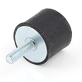 uxcell M6　防振ラバーマウントアイソレータ25mmX 20mm