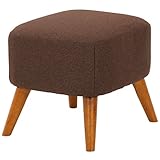 不二貿易 ファブリック スツール ダークブラウン 34756