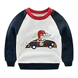 Cutelove　セーター　トップス　レーシングカー風　マッチングしやすい　長袖　綿　男の子　女の子　ベビー　赤ちゃん　幼児　ベビー服　秋冬　可愛い　ファッション　カコイイ　カジュアル　普段着　韓国