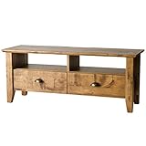 ライフスタイリングショップ テレビボード ヴィンテージ 木製 テレビ台 天然木 幅120cm AN-231