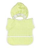 My Bibsie The Hooded Bib For Kids, Green Polka Dot, 6 Months and Up by My Bibsie [並行輸入品]