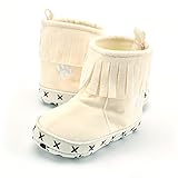 DIAMONDOベビー女の子冬雪ブーツInfantソリッド蝶結び靴Prewalker 12:6-12months baby ベージュ 1as1tt2kk6ld5fe2D07R