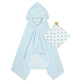 (ミキハウス)MIKIHOUSE バスポンチョセット ブルー 男の子 40-3808-674  ミキハウスファースト