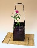 竹製花籠「つみくさ(敷すだれ付)」