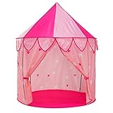 Domybest おもちゃテント 子供遊ぶテント 女の子 室内 室外 ゲームハウス 秘密基地 軽量 折りたたみ 可愛い 誕生日プレゼント