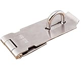 Mini Skater Sus 304ステンレススチール南京錠留め金Staple安全ドアボルトラッチドアゲートロック留め金with Screw ( 4インチ)