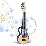 Btuty ウクレレ 初心者セット ウクレレ 54 センチメートルウクレレピック音符デザインハンドヘルドウクレレ初心者ギフト音楽小さなギターナイロン弦楽器 コンサート