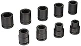 Wright Tool #609 9-Piece 6-Point Standard Impact Socket by Wright Tool