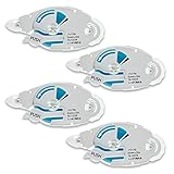 プラス テープのり ノリノプロ しっかり貼れる 詰替テープ 徳用 4個入 TG-1221R-4 54-344