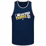 MLBメンズMajestic AuthenticコレクションチームChoiceタンクトップ( Large , San Diego Padres )