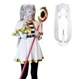 [NOKIJP] フリーレン コスプレ衣装 フェルン コスプレ シュタルク コスプレ衣装 ヒンメル コスプレ 葬送のフリーレン コスプレ 大人用 文化祭 イベント 仮装（フリーレン ドレス ，S）