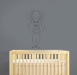 Chip and Dale Rescue RangersガジェットHackwrenchビニール壁デカールステッカーホームの漫画アートデコレーション、キッズ用ガールズ部屋装飾cnp3