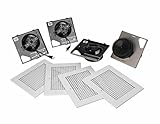 Broan 80RDF Bathroom Fan with Metal Grille, 80 CFM, White [並行輸入品]