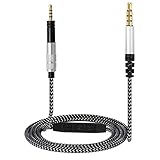 2023 ゼンハイザー用 HD598 HD558 HD518 アクセサリースペアパーツ用リモートマイク付き 1.4M ヘッドホンケーブル