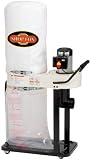 SHOP FOX W1727 1 HP Dust Collector [並行輸入品]