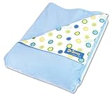 Trend Lab Dr. Seuss Receiving Blanket, Oh! the Places You'll Go! Blue Dot by Trend Lab [並行輸入品]