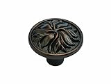 Hickory Hardware P3093-RB 1-3/8-Inch Mayfair Cabinet Knob, Refined Bronze [並行輸入品]