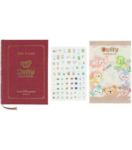 Amazon | ダッフィー＆フレンズ 卓上 カレンダー 2027年（令和9年