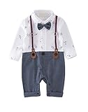 AvaCostumeベビーボーイズドラゴンズプリントサスペンダージャンプスーツ洋服 18M