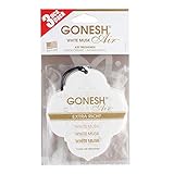 GONESH(ガーネッシュ)ペーパーエアフレッシュナー(吊り下げ型芳香剤)ホワイトムスク(シャボンの香り)3個パック