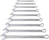 AMPRO T41092 9 Piece Extra Long Combination Wrench Set SAE 1/4-Inch to 3/4-Inch [並行輸入品]